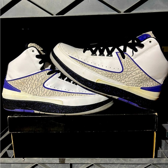 Jordan 2 Retro Dark Concord - Picture 1 of 7